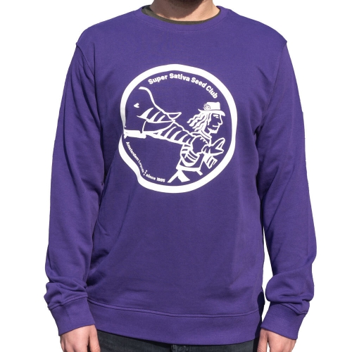Super Sativa Sweater - Purple